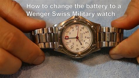 wenger swiss watch battery replacement